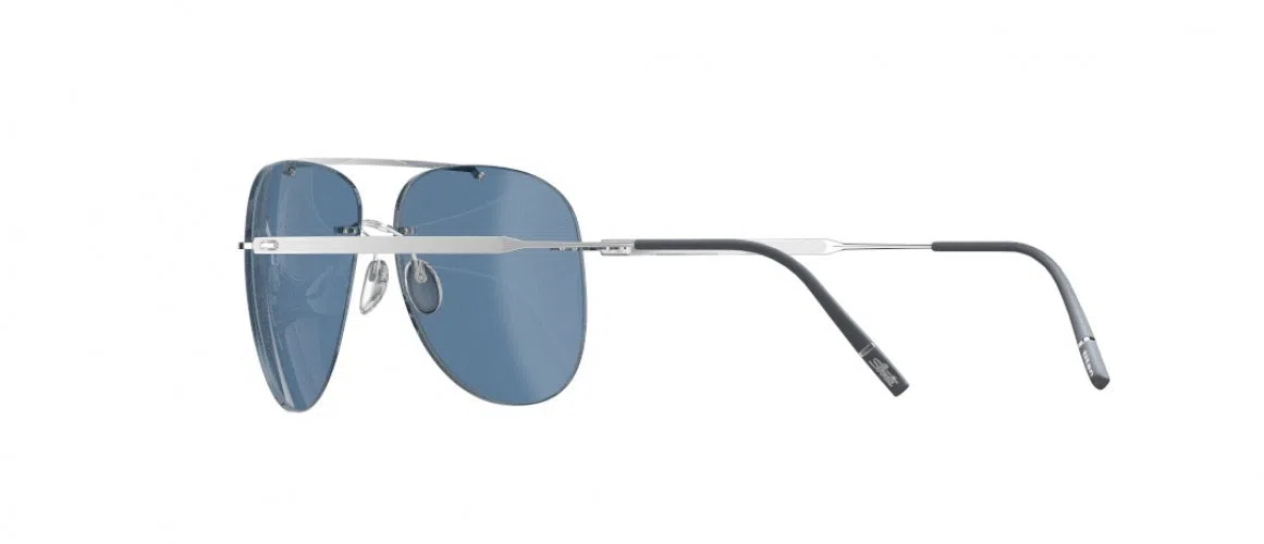 Silhouette Canatara Rimless 8751 Sunglasses - view 6